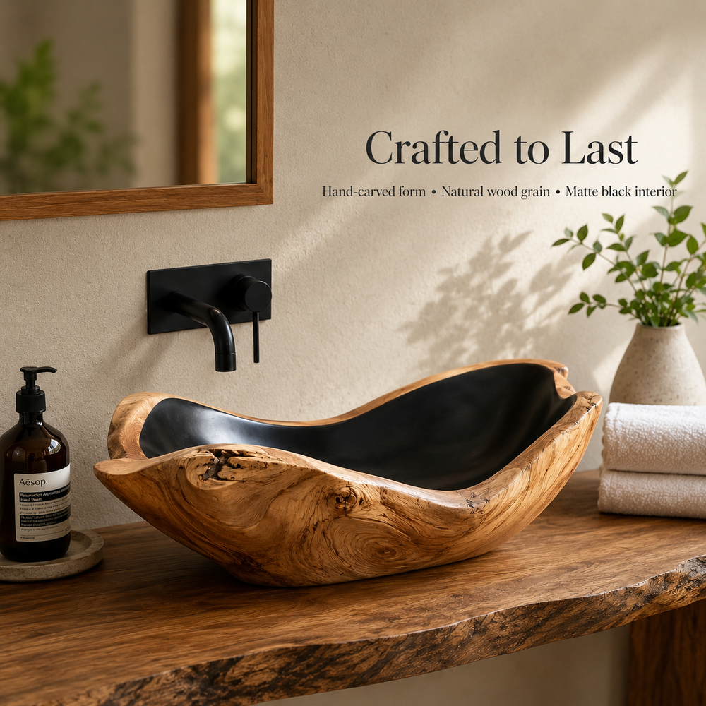 Arden Natural Stone Vessel Sink - Design 001 - product image 09