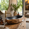 Mira Sculptural Bathroom Vessel Sink - Design 002 - main view