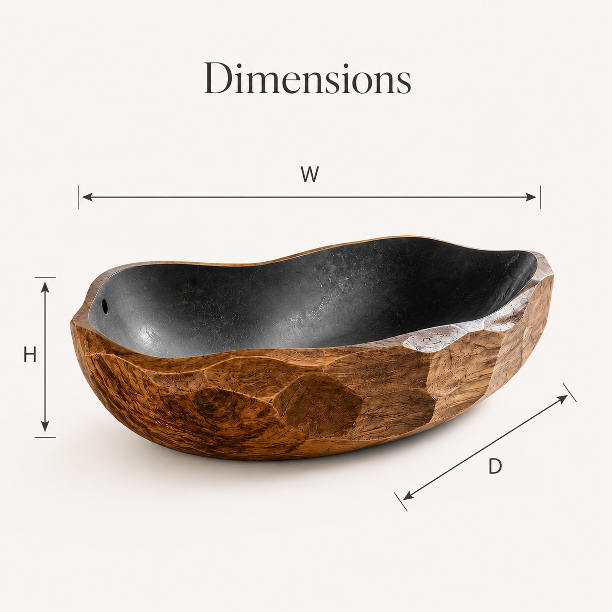 Mira Sculptural Bathroom Vessel Sink - Design 002 - product image 08