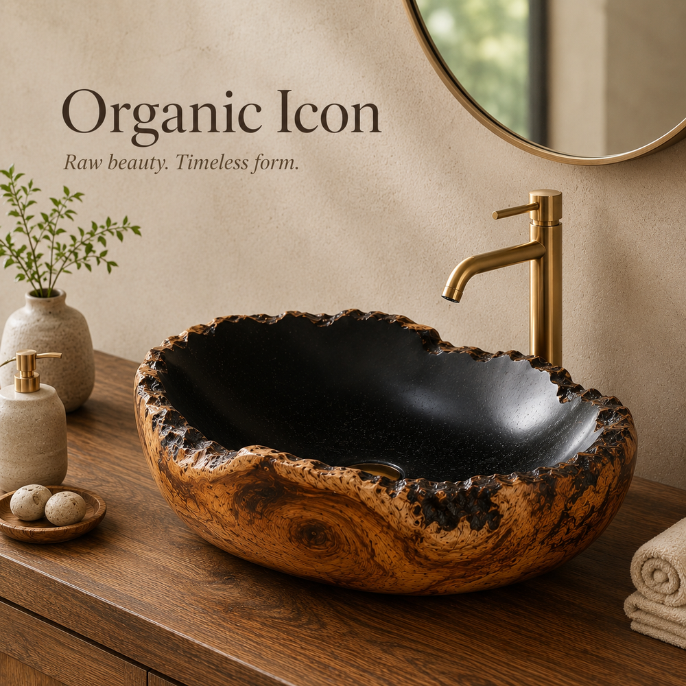 Calder Organic Modern Vessel Sink - Design 003 - product image 03