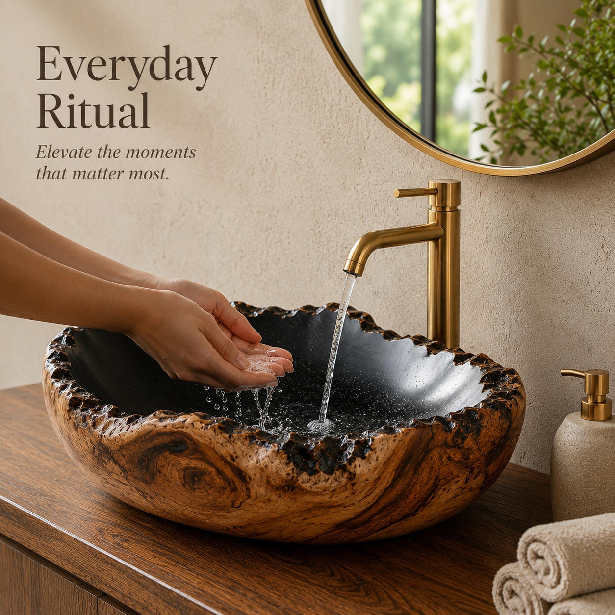 Calder Organic Modern Vessel Sink - Design 003 - product image 07