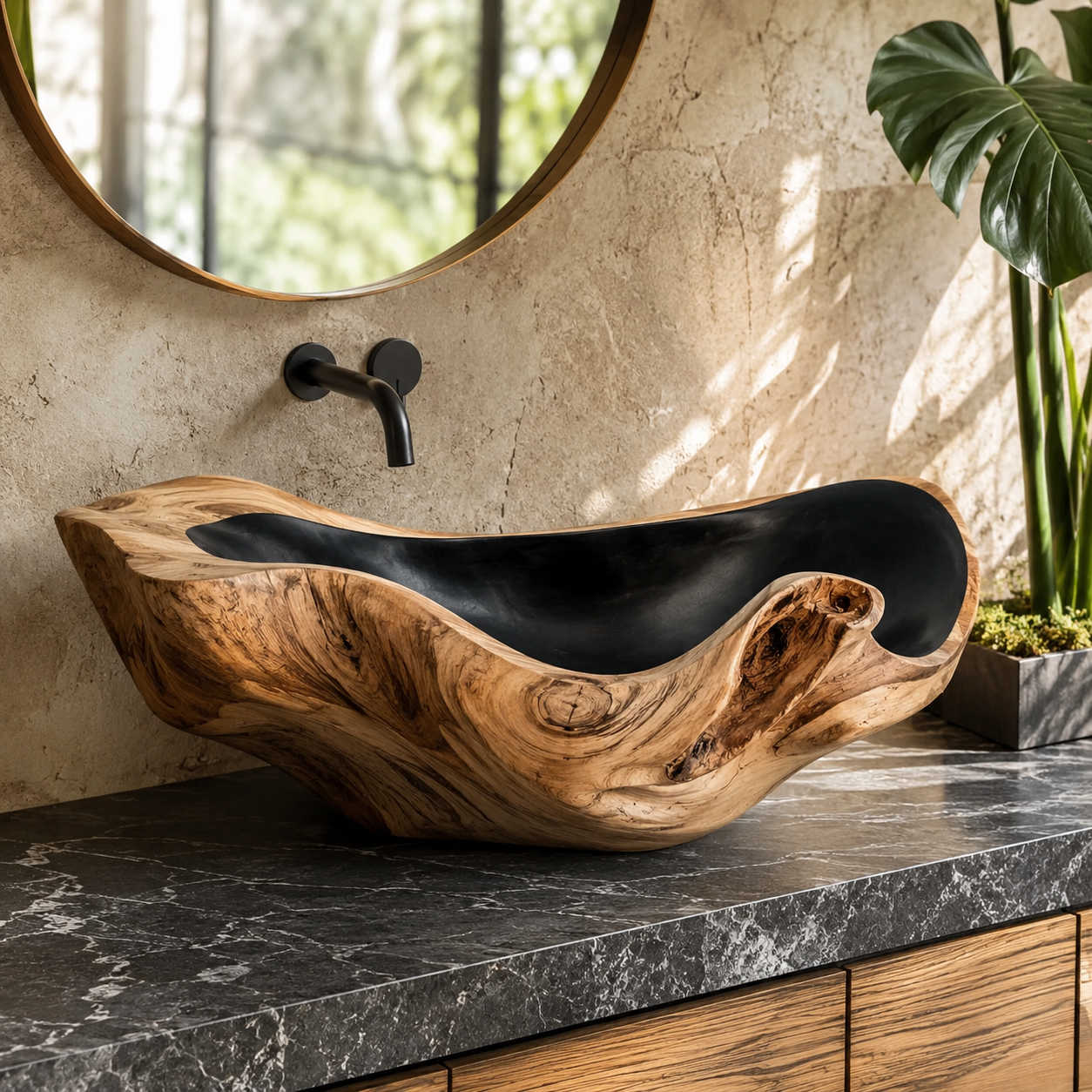 Soren Stone Vanity Vessel Sink - Design 004 - main view
