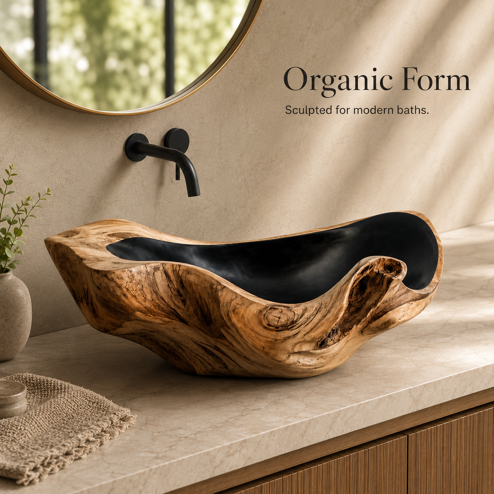 Soren Stone Vanity Vessel Sink - Design 004 - product image 03