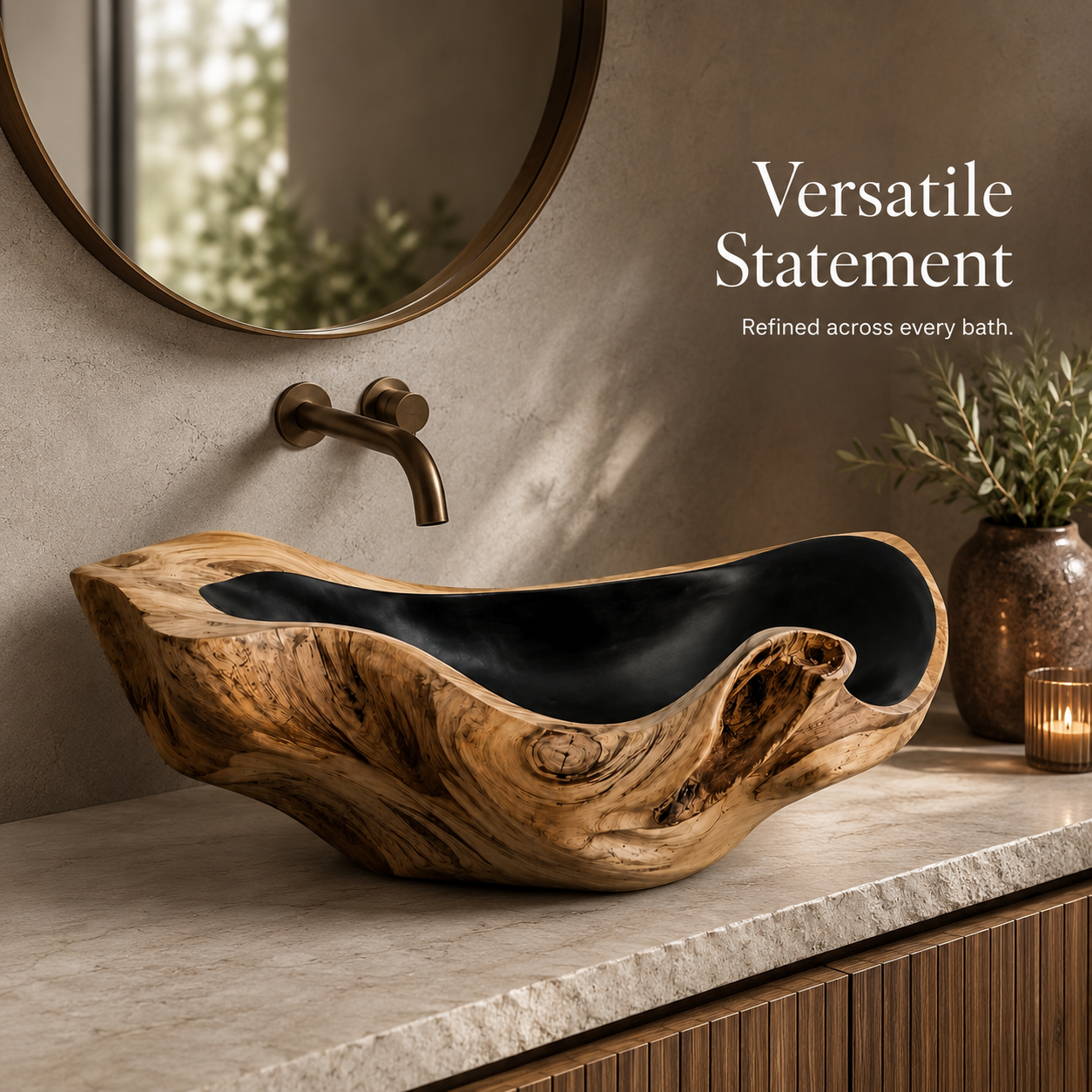 Soren Stone Vanity Vessel Sink - Design 004 - product image 10