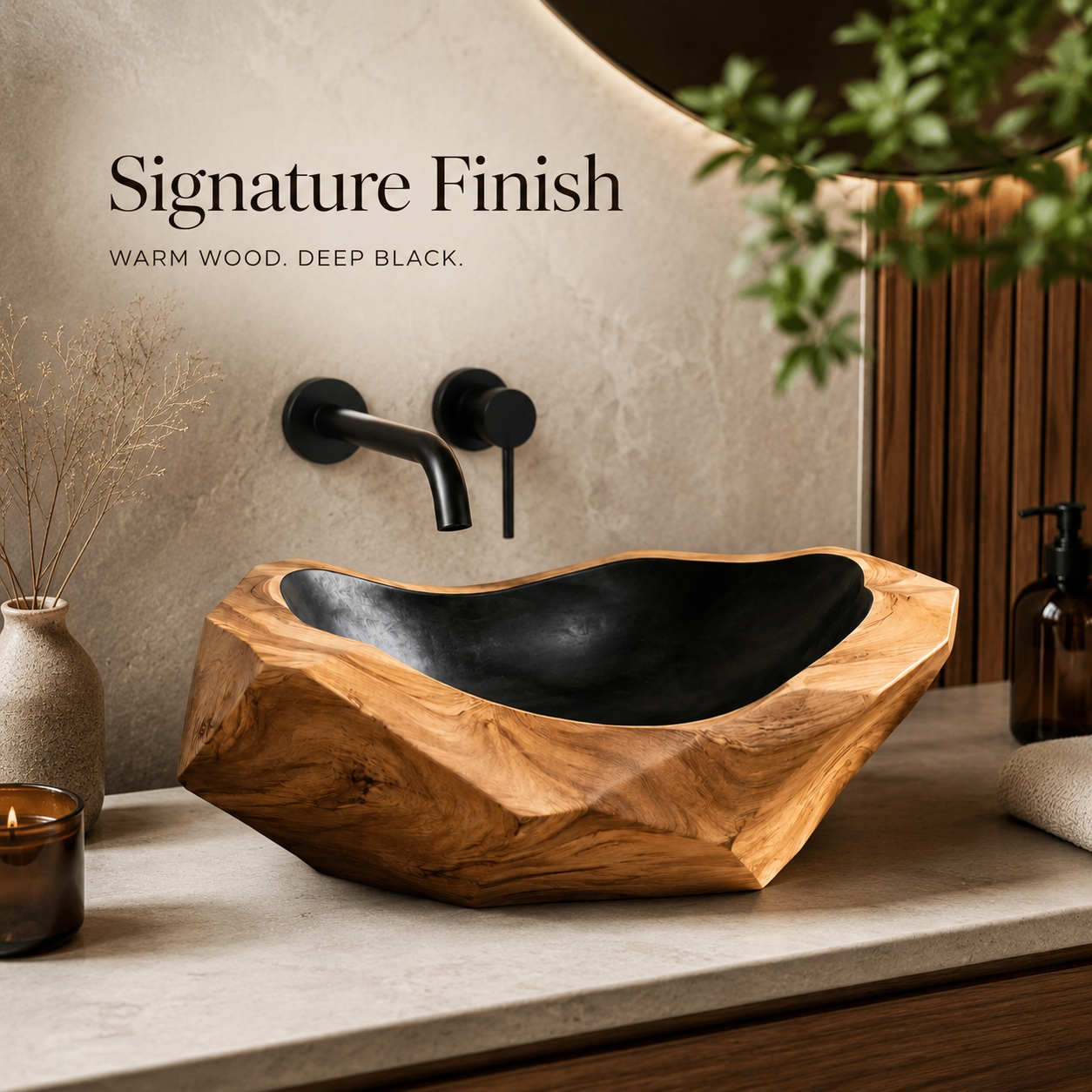Elara Rounded Bathroom Sink - Design 005 - product image 11