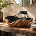 Nolan Warm Stone Vessel Sink - Design 007 - main view