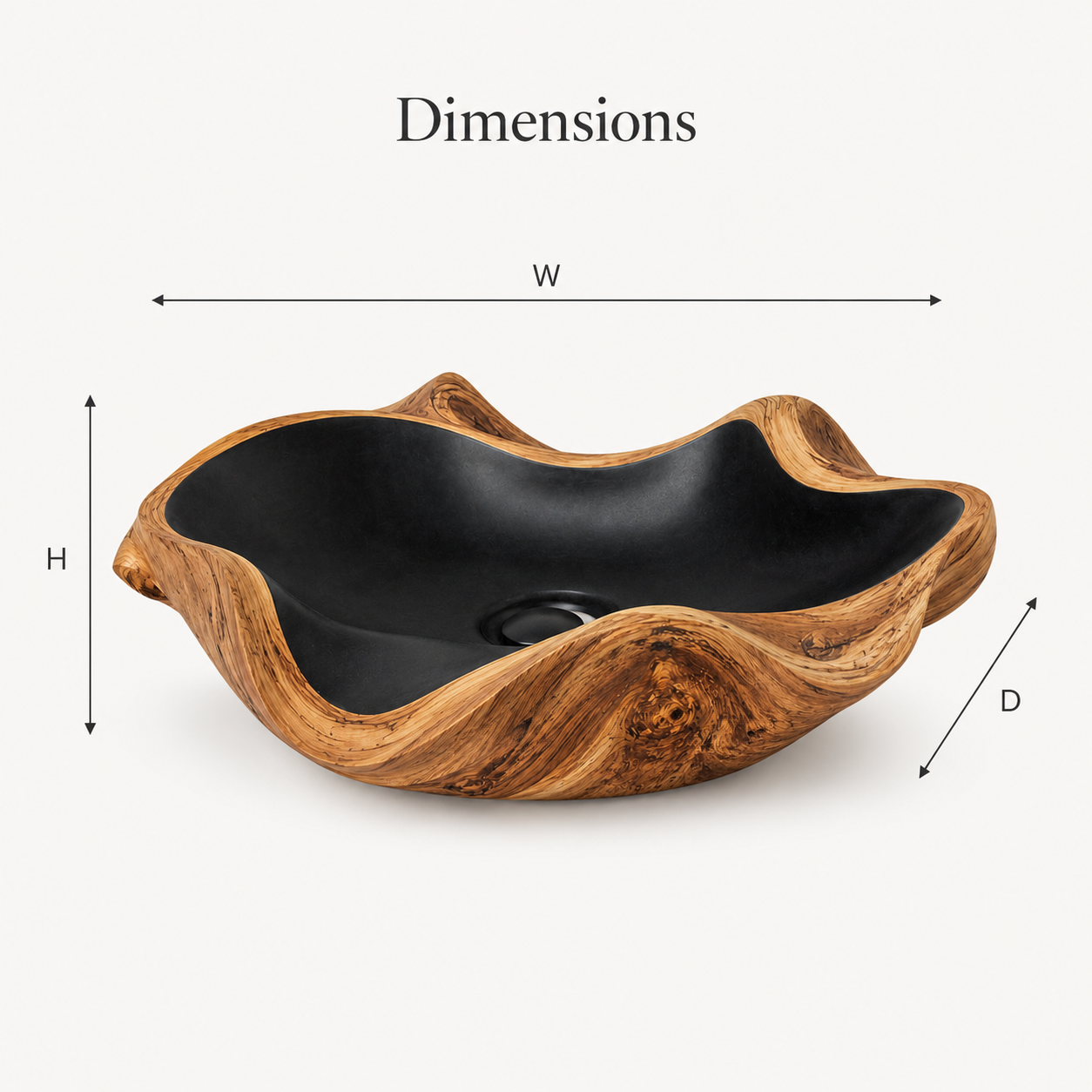 Nolan Warm Stone Vessel Sink - Design 007 - product image 08
