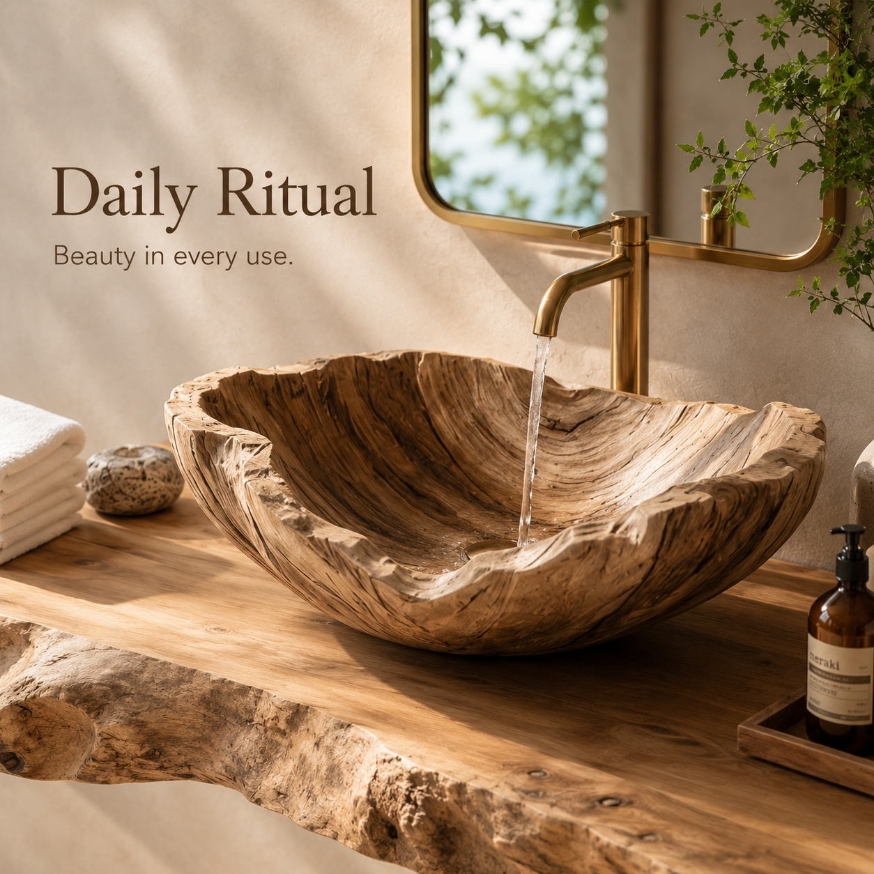 Liora Hand-Finished Vessel Sink - Design 008 - product image 07