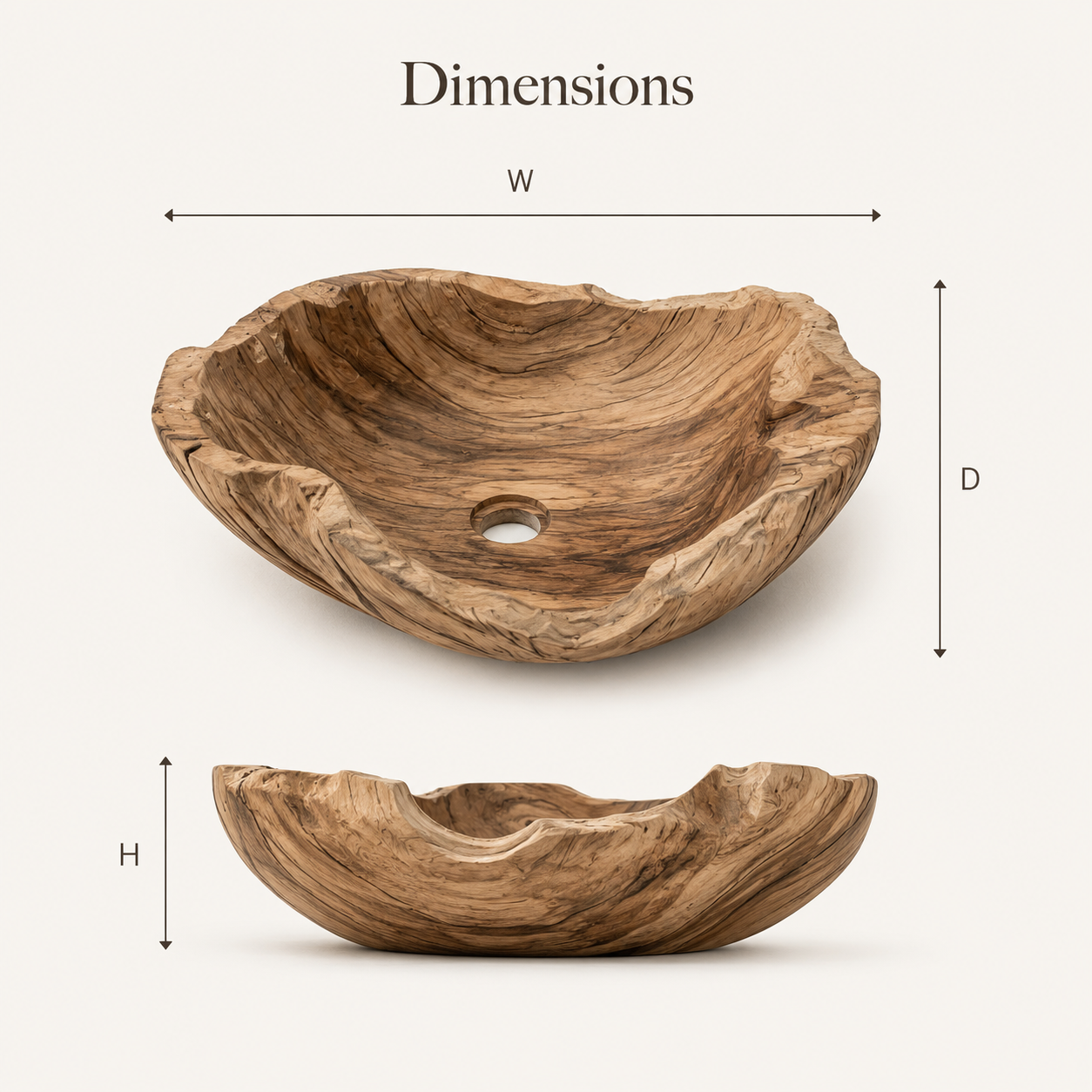 Liora Hand-Finished Vessel Sink - Design 008 - product image 08