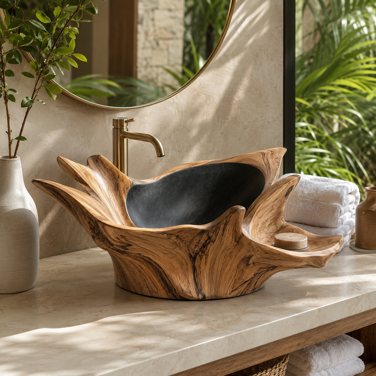 Calder Organic Modern Vessel Sink - Design 011 - main view