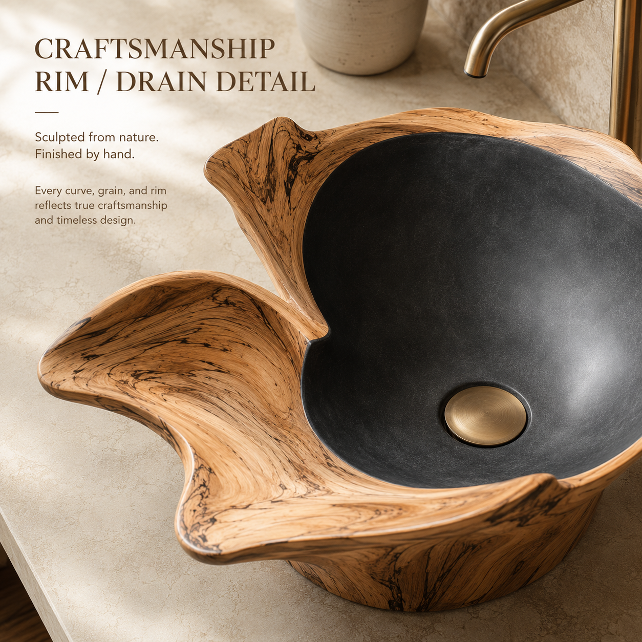 Calder Organic Modern Vessel Sink - Design 011 - product image 04