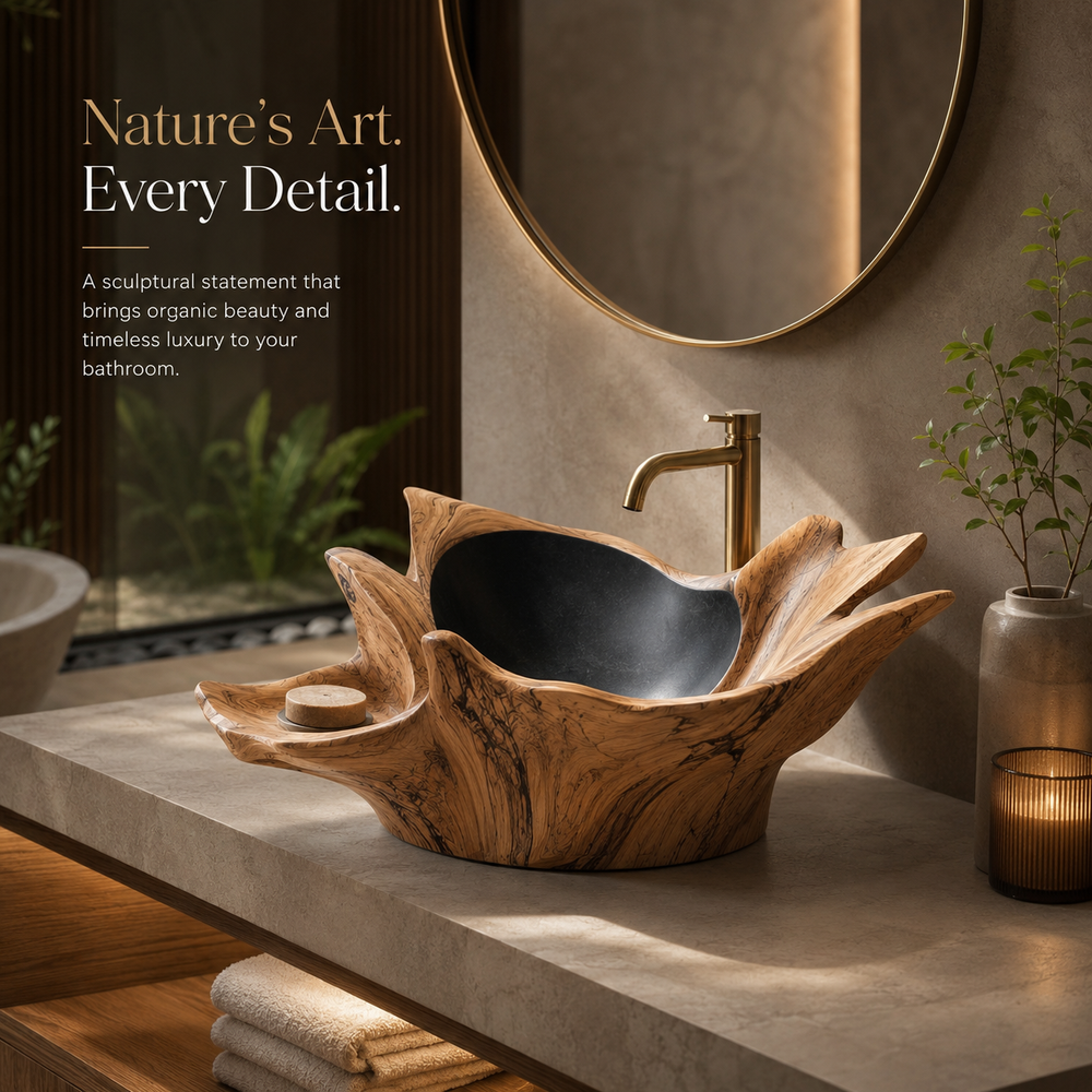 Calder Organic Modern Vessel Sink - Design 011 - product image 08