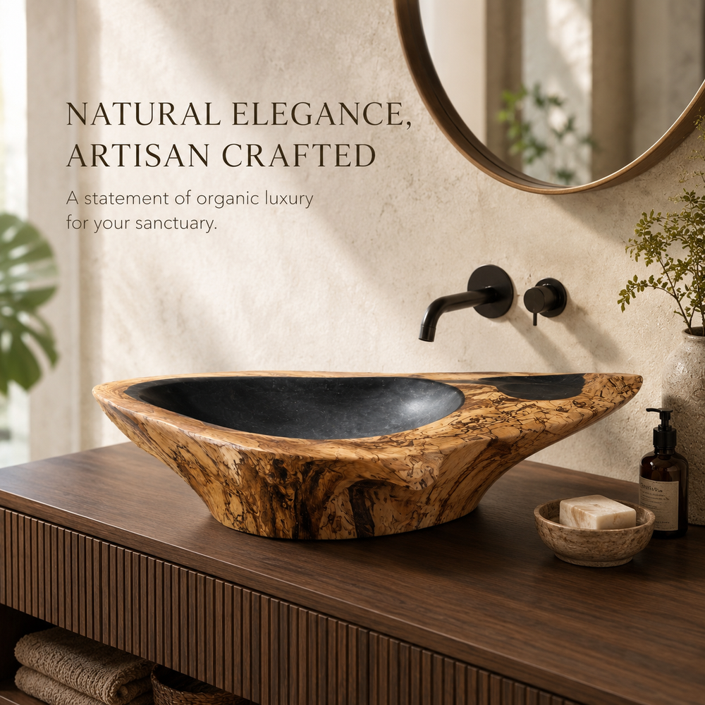 Soren Stone Vanity Vessel Sink - Design 012 - product image 02