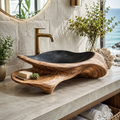 Elara Rounded Bathroom Sink - Design 013 - main view