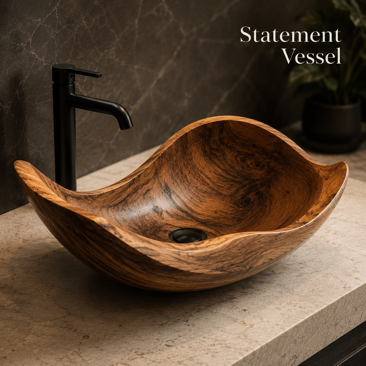 Liora Hand-Finished Vessel Sink - Design 016 - product image 02