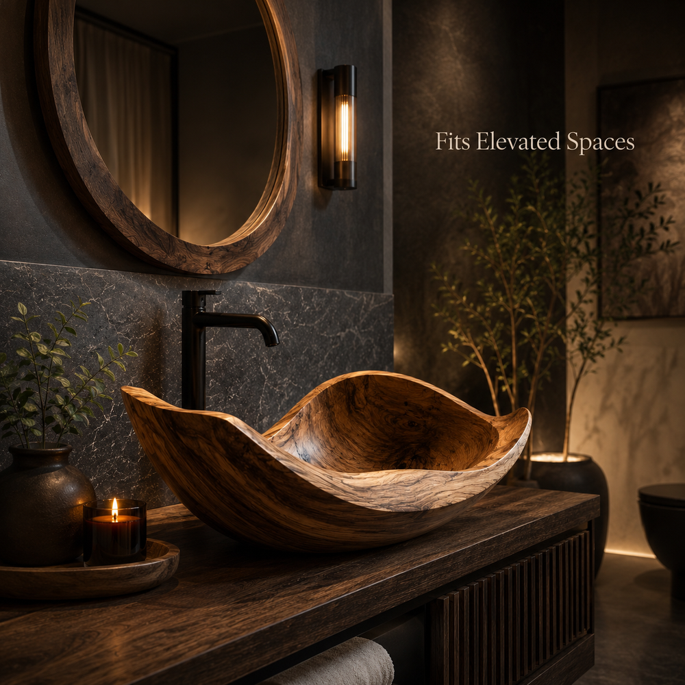 Liora Hand-Finished Vessel Sink - Design 016 - product image 09