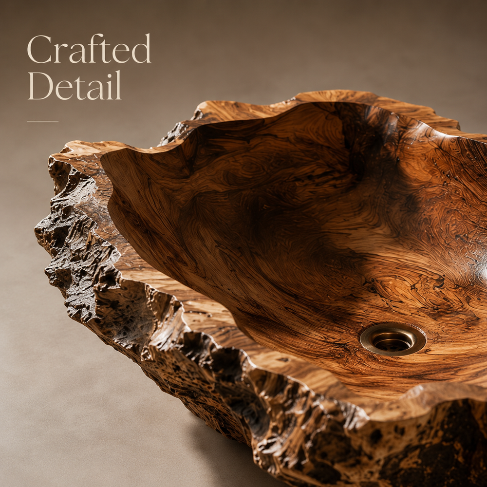 Arden Natural Stone Vessel Sink - Design 017 - product image 06
