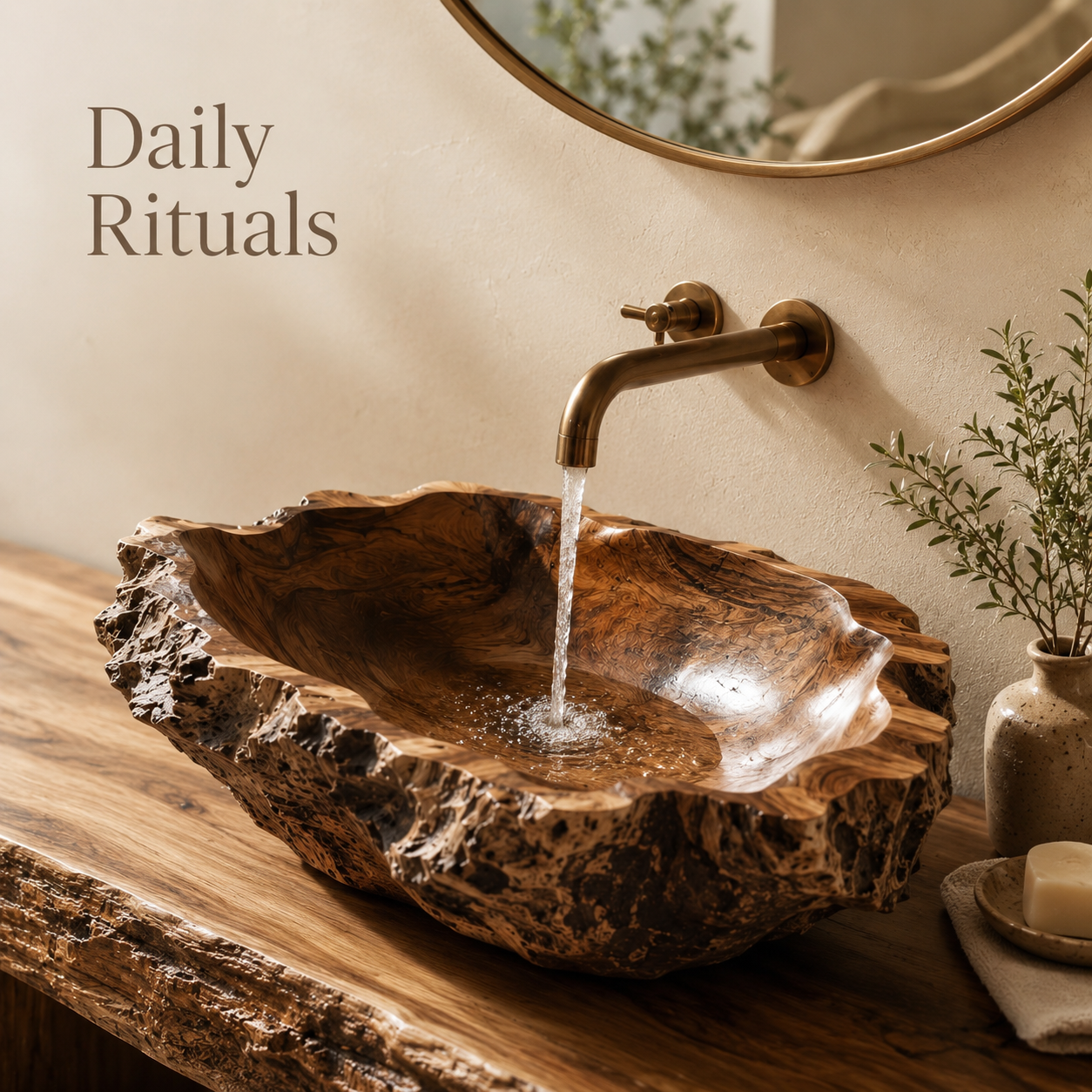 Arden Natural Stone Vessel Sink - Design 017 - product image 07