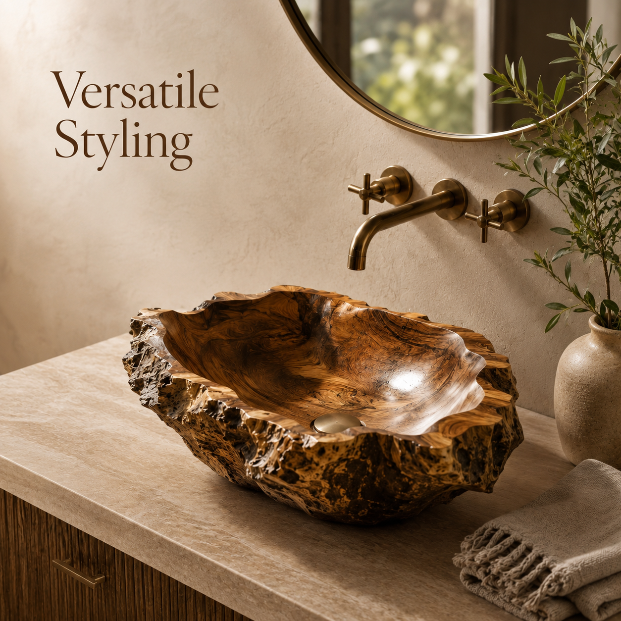 Arden Natural Stone Vessel Sink - Design 017 - product image 11