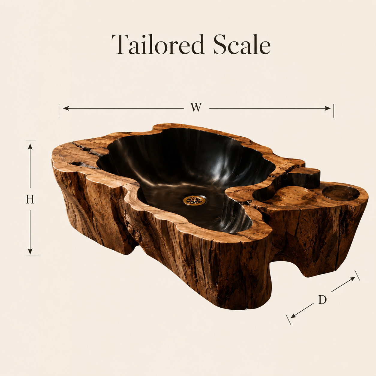 Mira Sculptural Bathroom Vessel Sink - Design 018 - product image 08