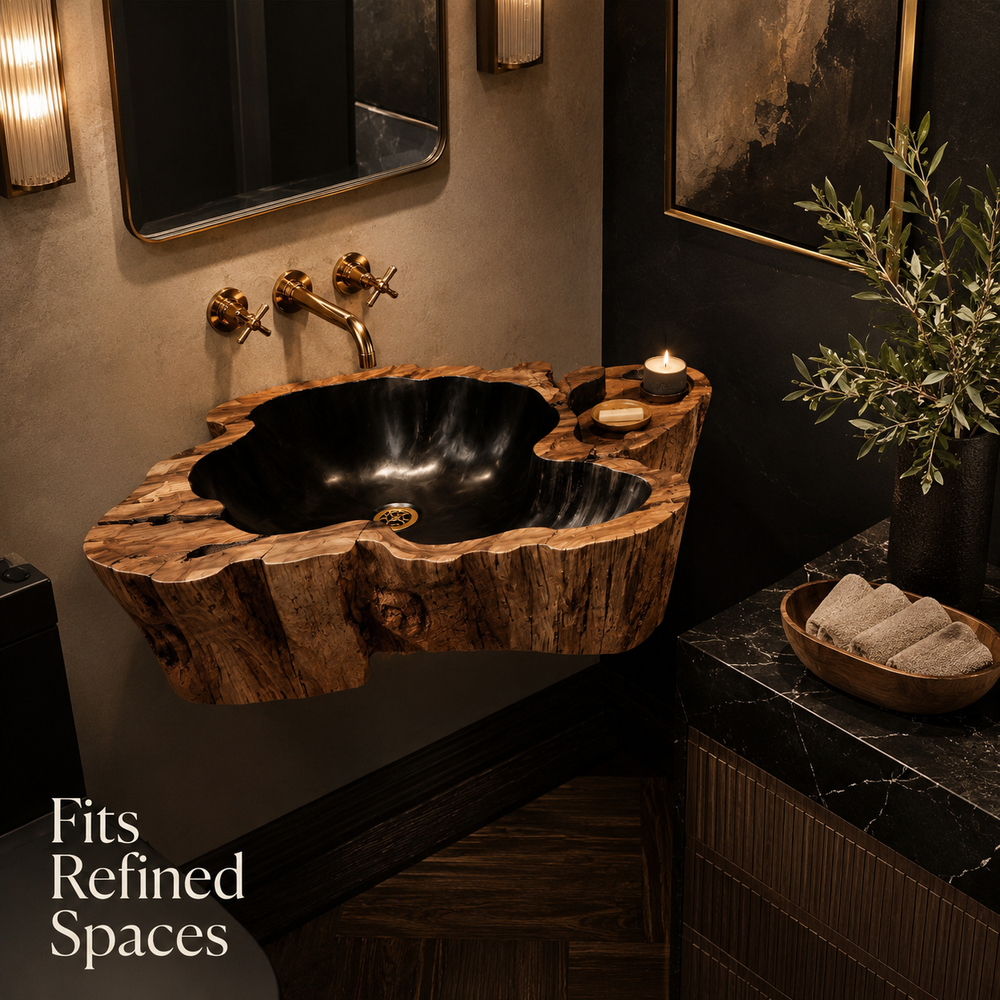 Mira Sculptural Bathroom Vessel Sink - Design 018 - product image 10