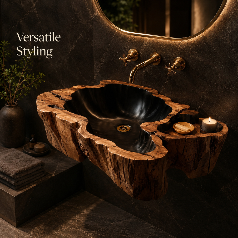 Mira Sculptural Bathroom Vessel Sink - Design 018 - product image 11