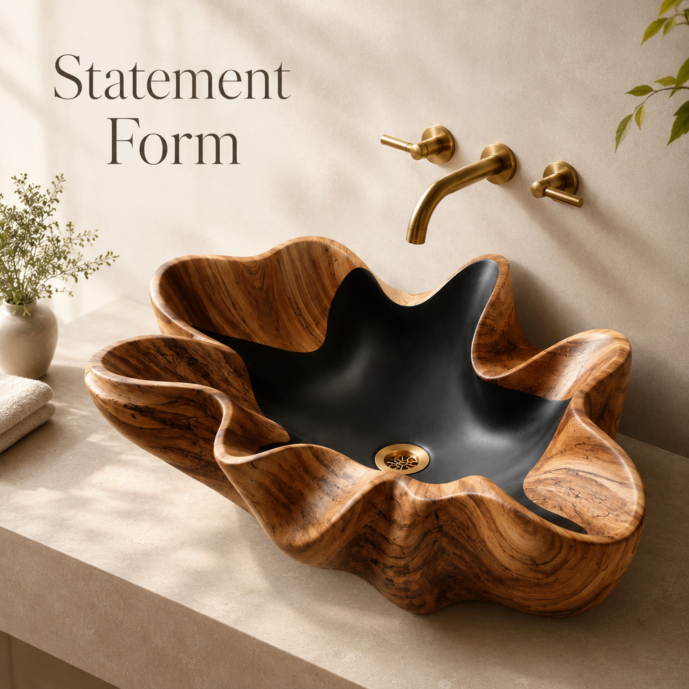 Calder Organic Modern Vessel Sink - Design 019 - product image 03