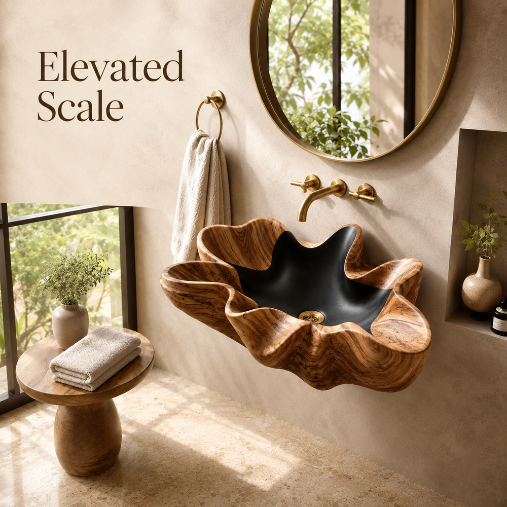 Calder Organic Modern Vessel Sink - Design 019 - product image 04