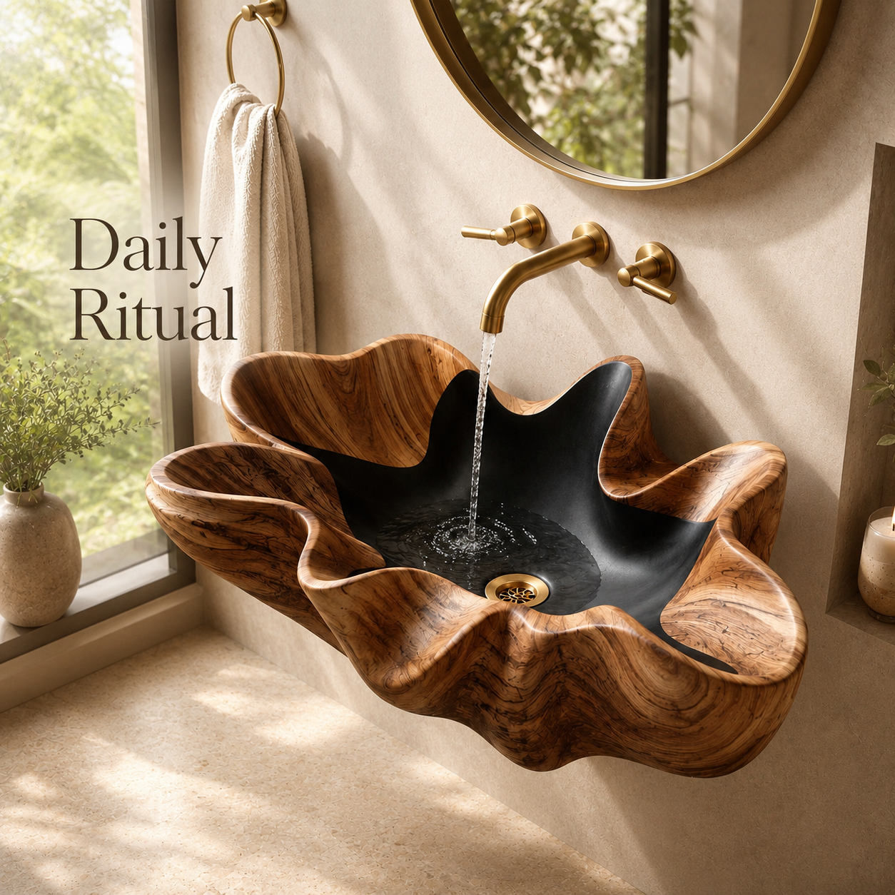 Calder Organic Modern Vessel Sink - Design 019 - product image 07