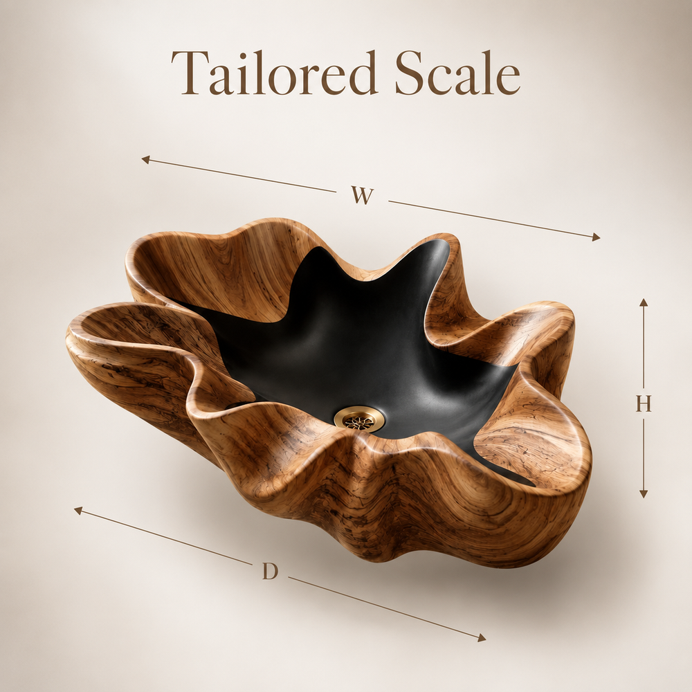 Calder Organic Modern Vessel Sink - Design 019 - product image 08
