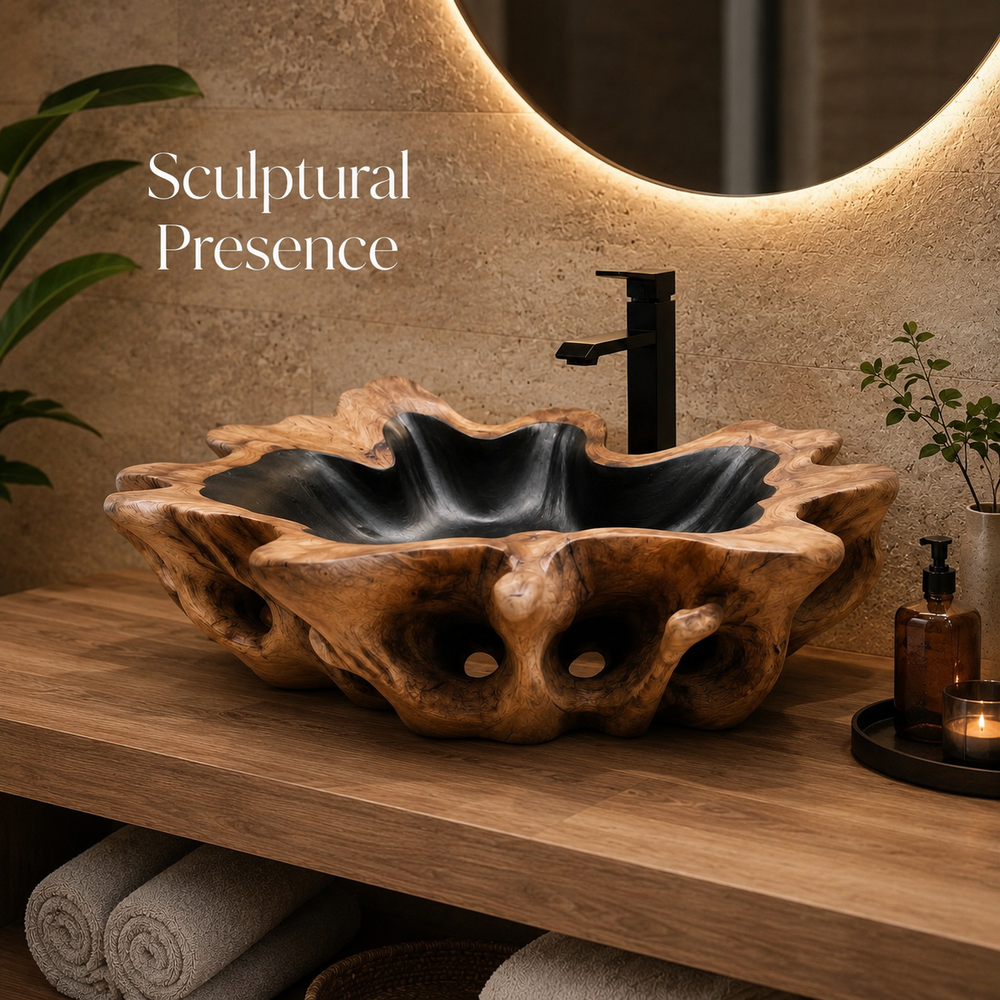 Soren Stone Vanity Vessel Sink - Design 020 - product image 02