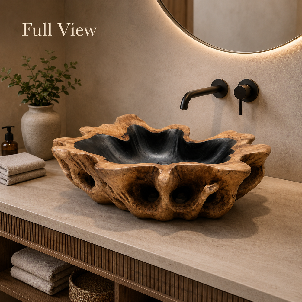Soren Stone Vanity Vessel Sink - Design 020 - product image 03