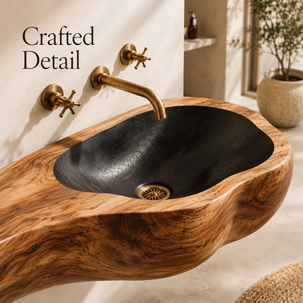Elara Rounded Bathroom Sink - Design 021 - product image 06