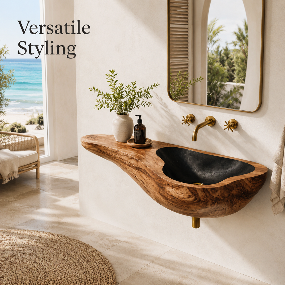 Elara Rounded Bathroom Sink - Design 021 - product image 10