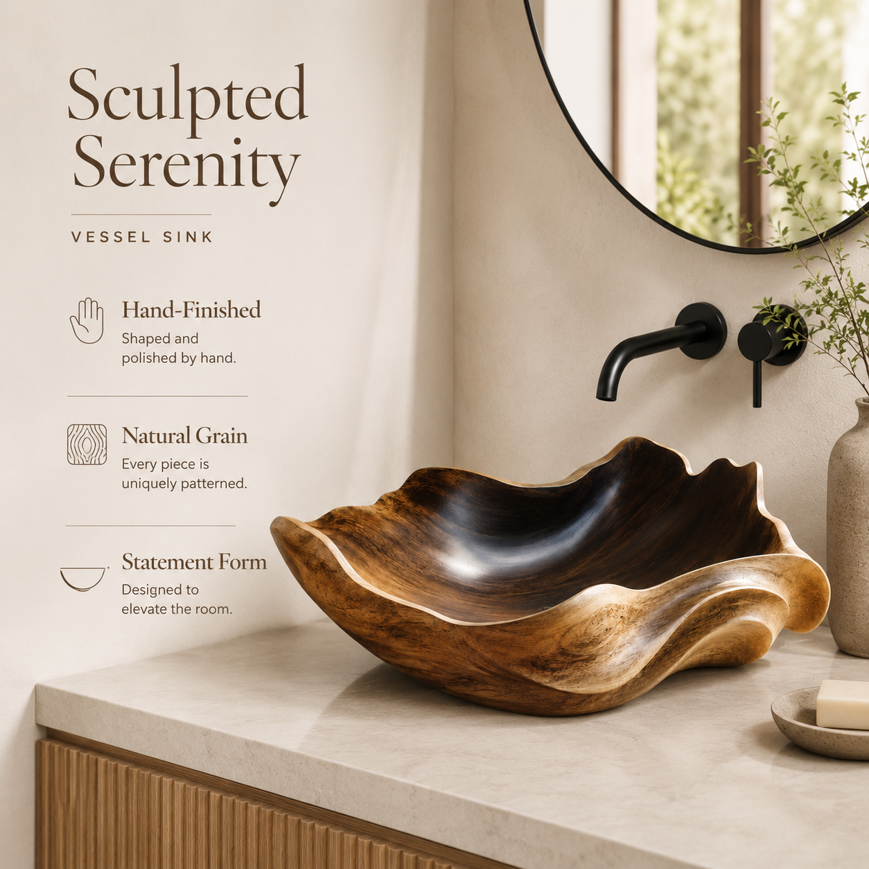 Veyra Statement Vessel Sink - Design 022 - product image 09
