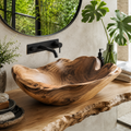 Nolan Warm Stone Vessel Sink - Design 023 - main view