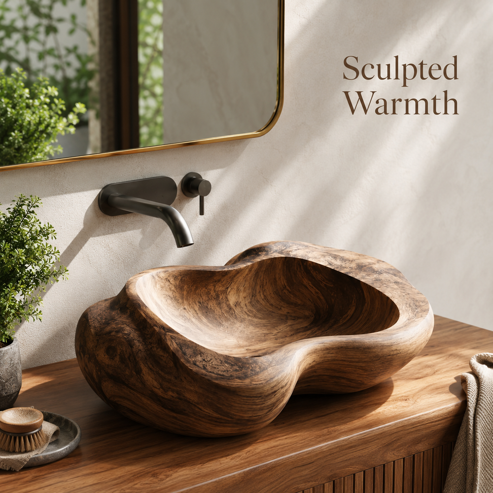 Liora Hand-Finished Vessel Sink - Design 024 - product image 02