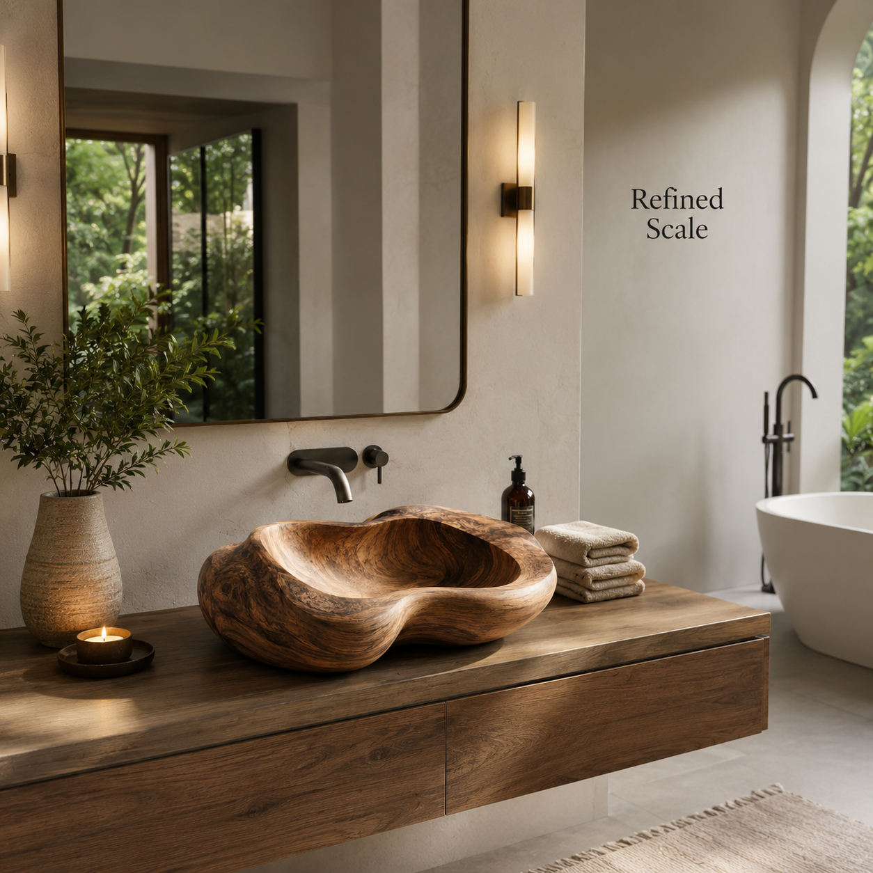 Liora Hand-Finished Vessel Sink - Design 024 - product image 04