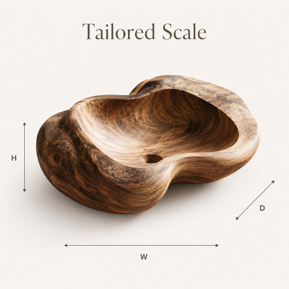 Liora Hand-Finished Vessel Sink - Design 024 - product image 08