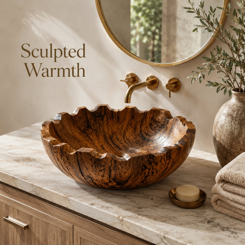 Arden Natural Stone Vessel Sink - Design 025 - product image 02