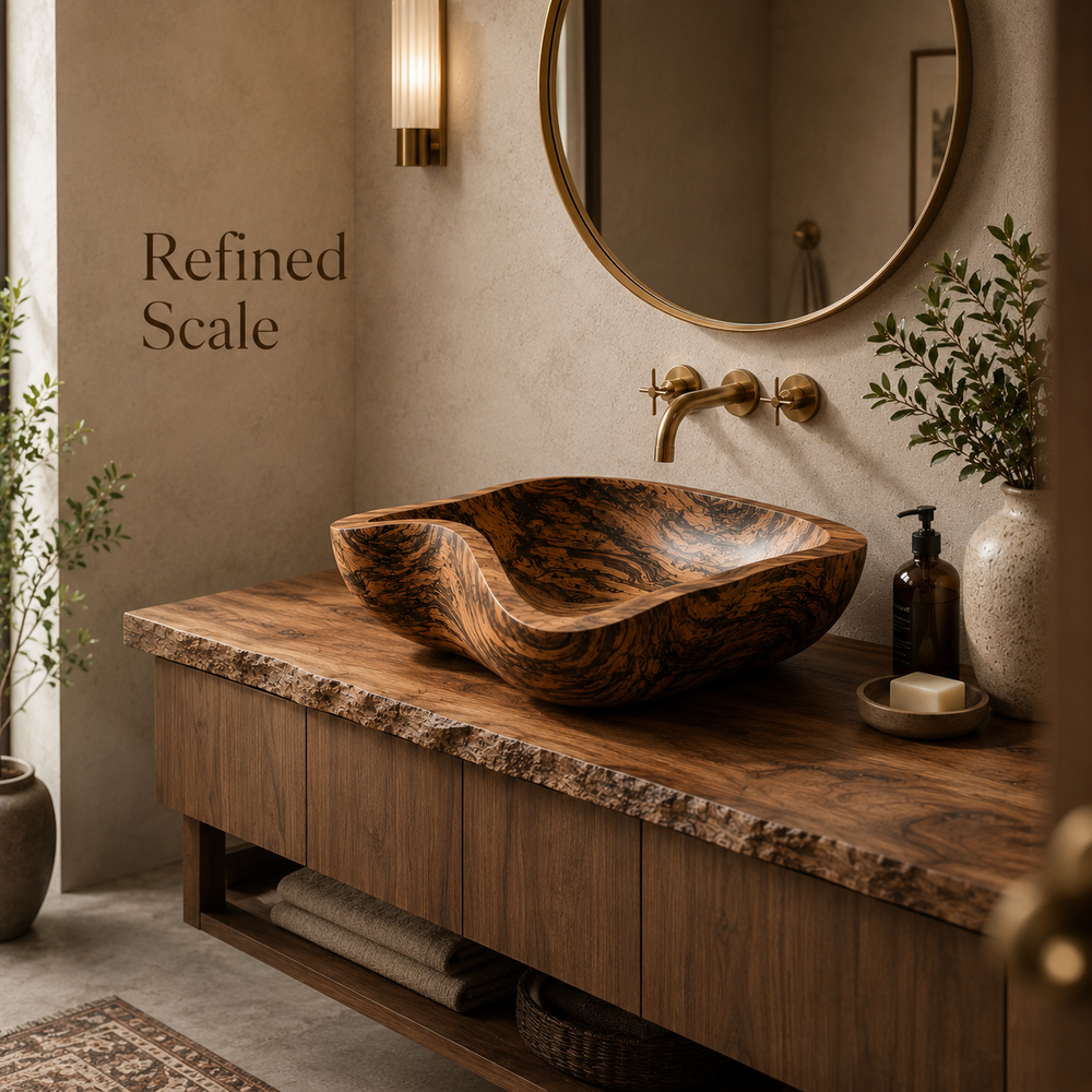 Mira Sculptural Bathroom Vessel Sink - Design 026 - product image 04