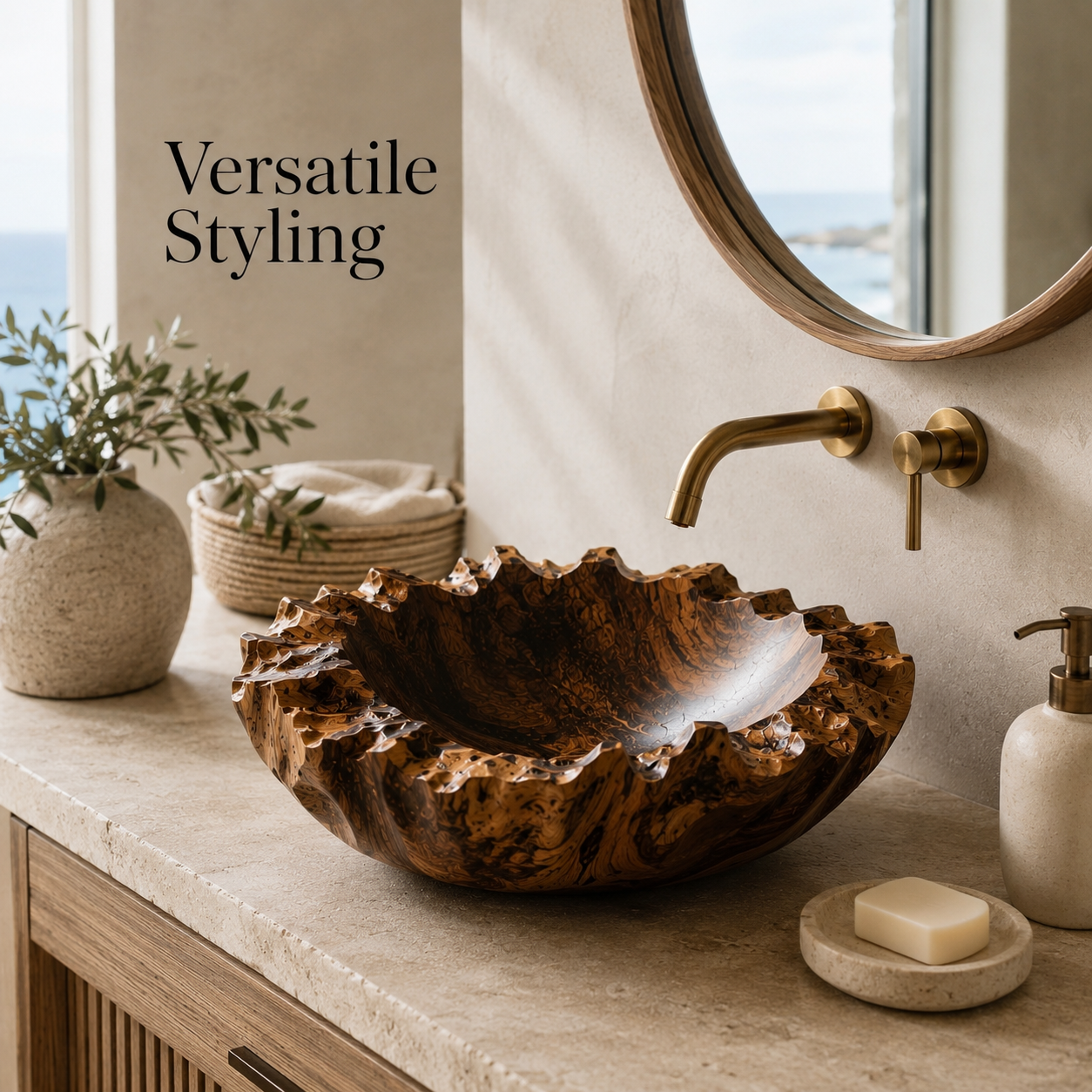 Calder Organic Modern Vessel Sink - Design 027 - product image 10