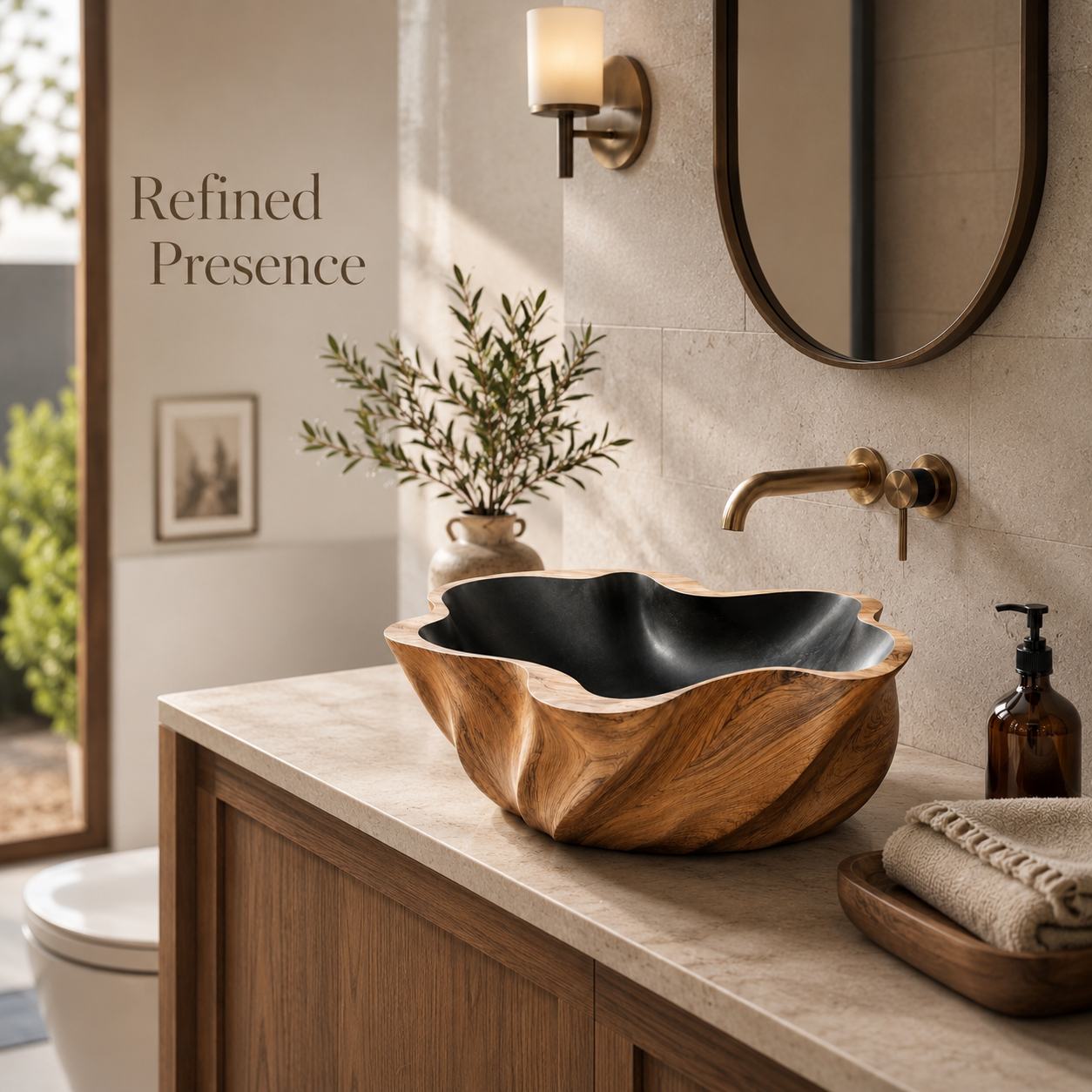 Soren Stone Vanity Vessel Sink - Design 028 - product image 04