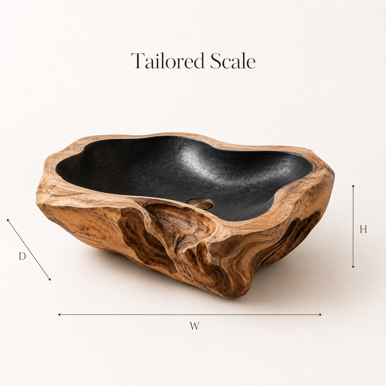 Elara Rounded Bathroom Sink - Design 029 - product image 08