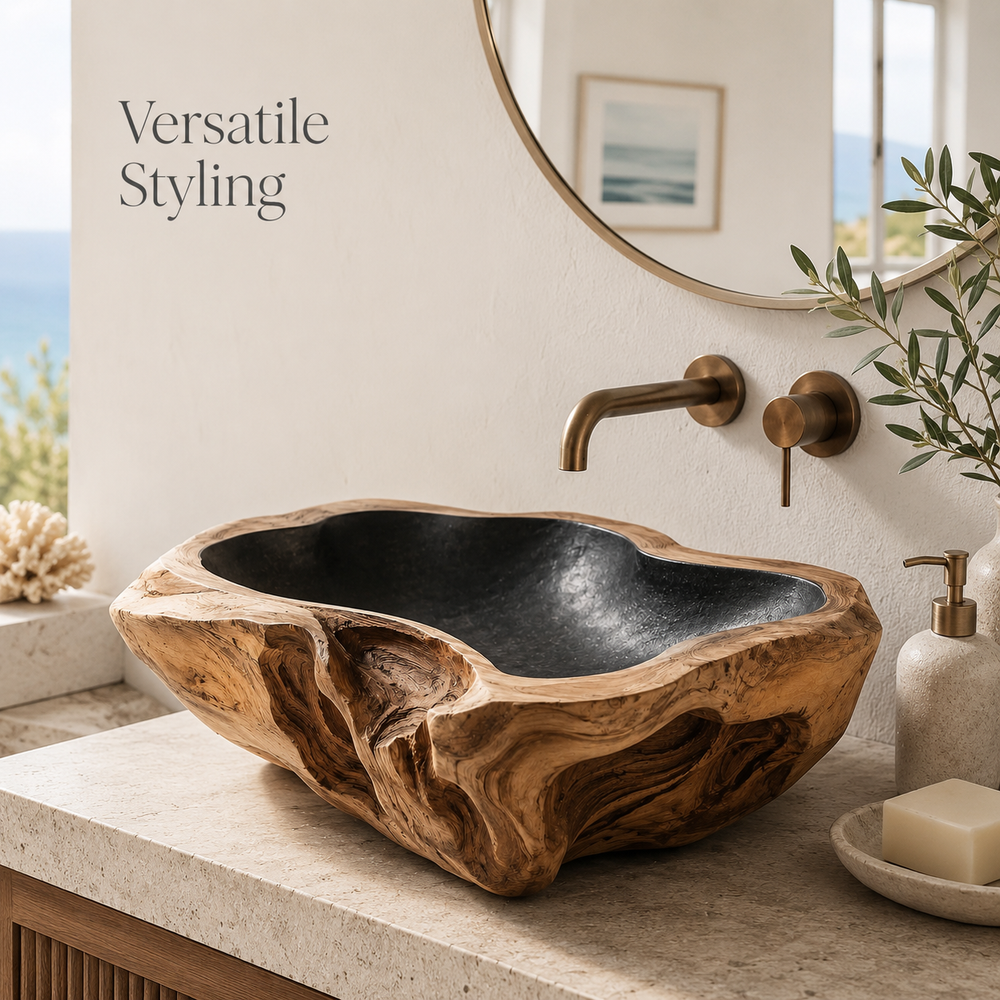 Elara Rounded Bathroom Sink - Design 029 - product image 10