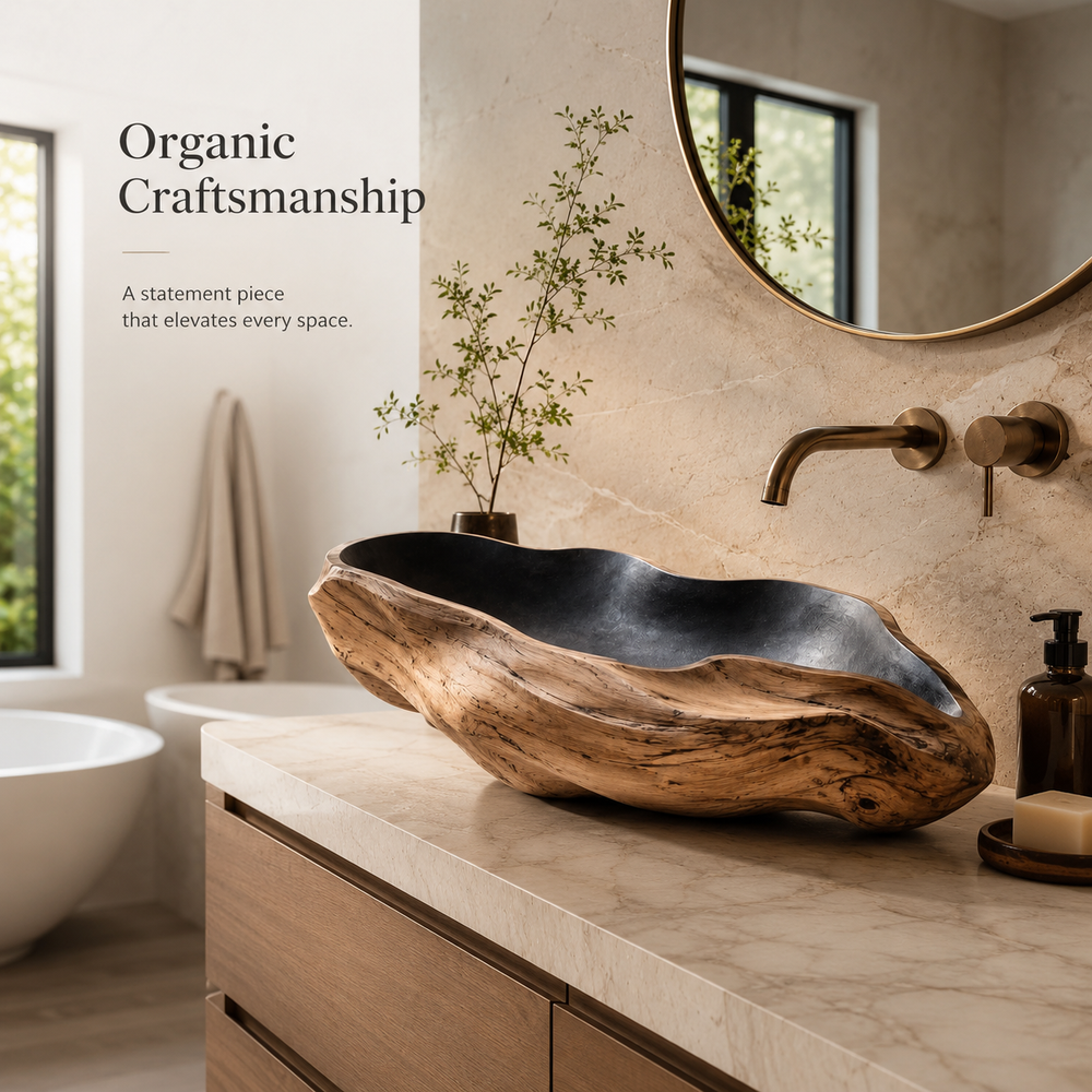 Liora Hand-Finished Vessel Sink - Design 032 - product image 09