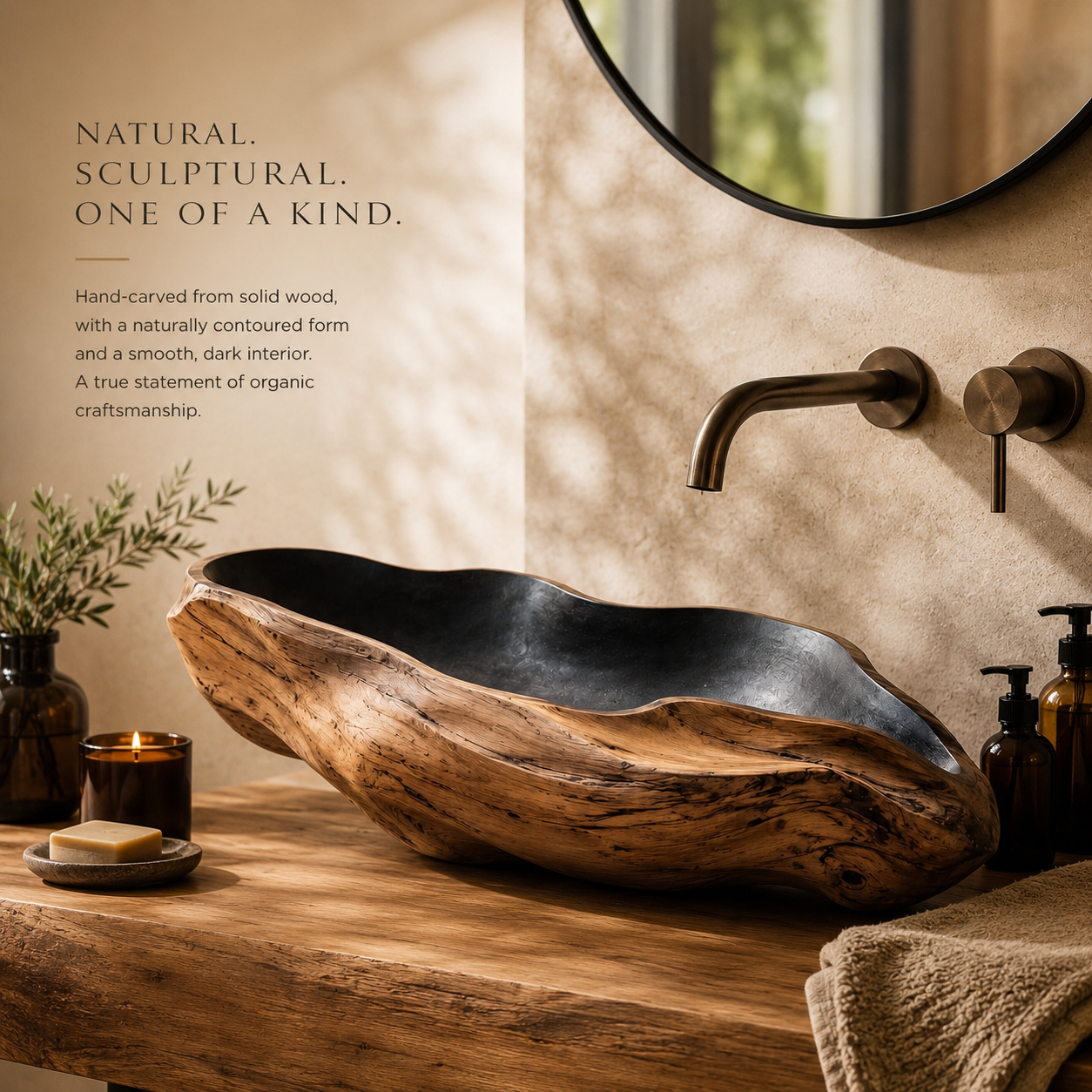 Liora Hand-Finished Vessel Sink - Design 032 - product image 10