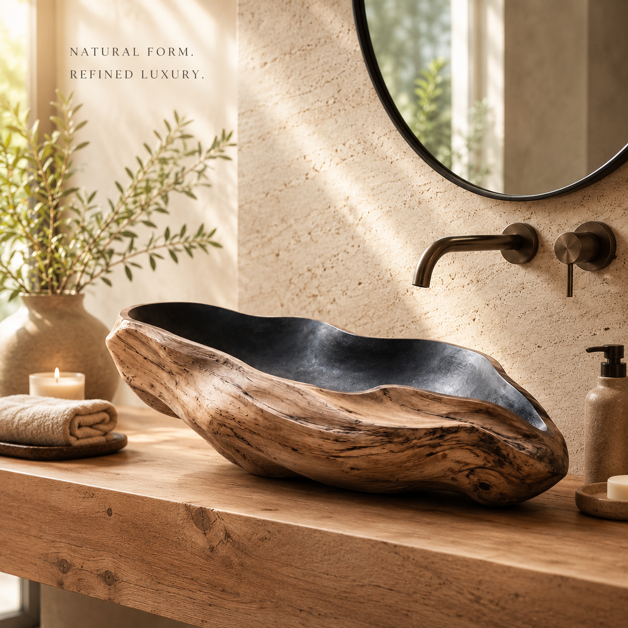 Liora Hand-Finished Vessel Sink - Design 032 - product image 11