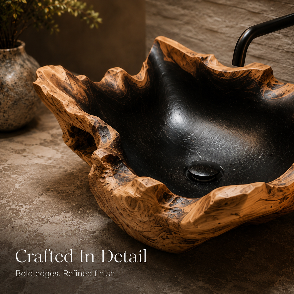 Arden Natural Stone Vessel Sink - Design 033 - product image 06