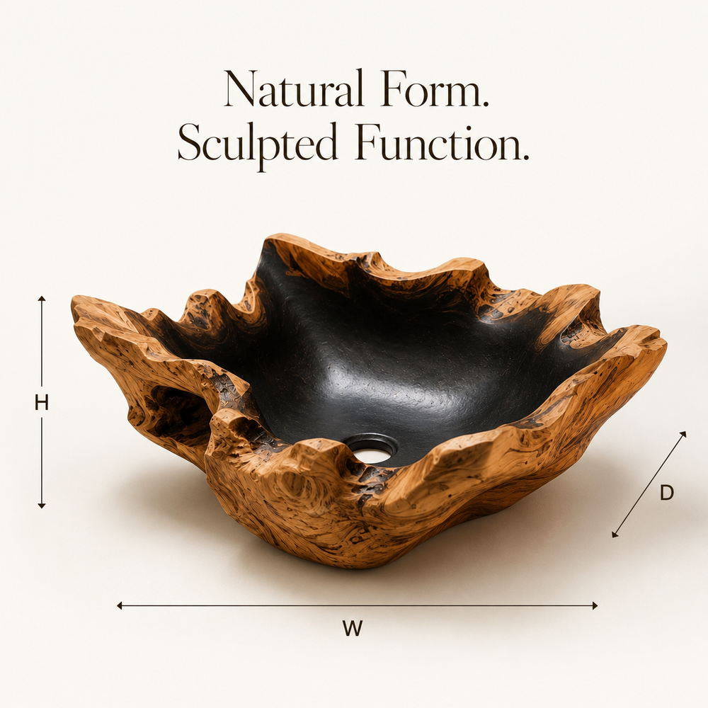 Arden Natural Stone Vessel Sink - Design 033 - product image 08
